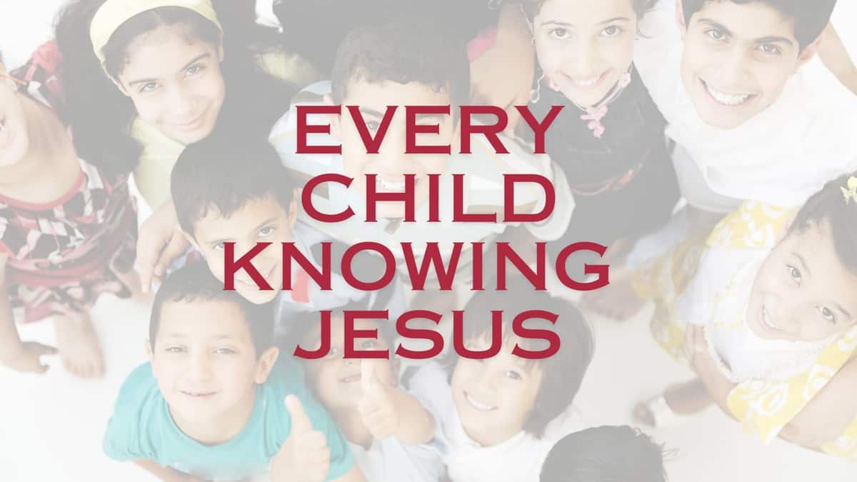 Every Child Knowing Jesus volunteer video
